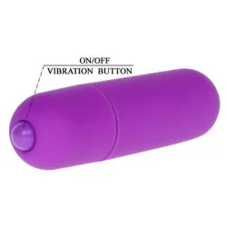 Baile Mini Vibro 10 fonctions 6cm Violet